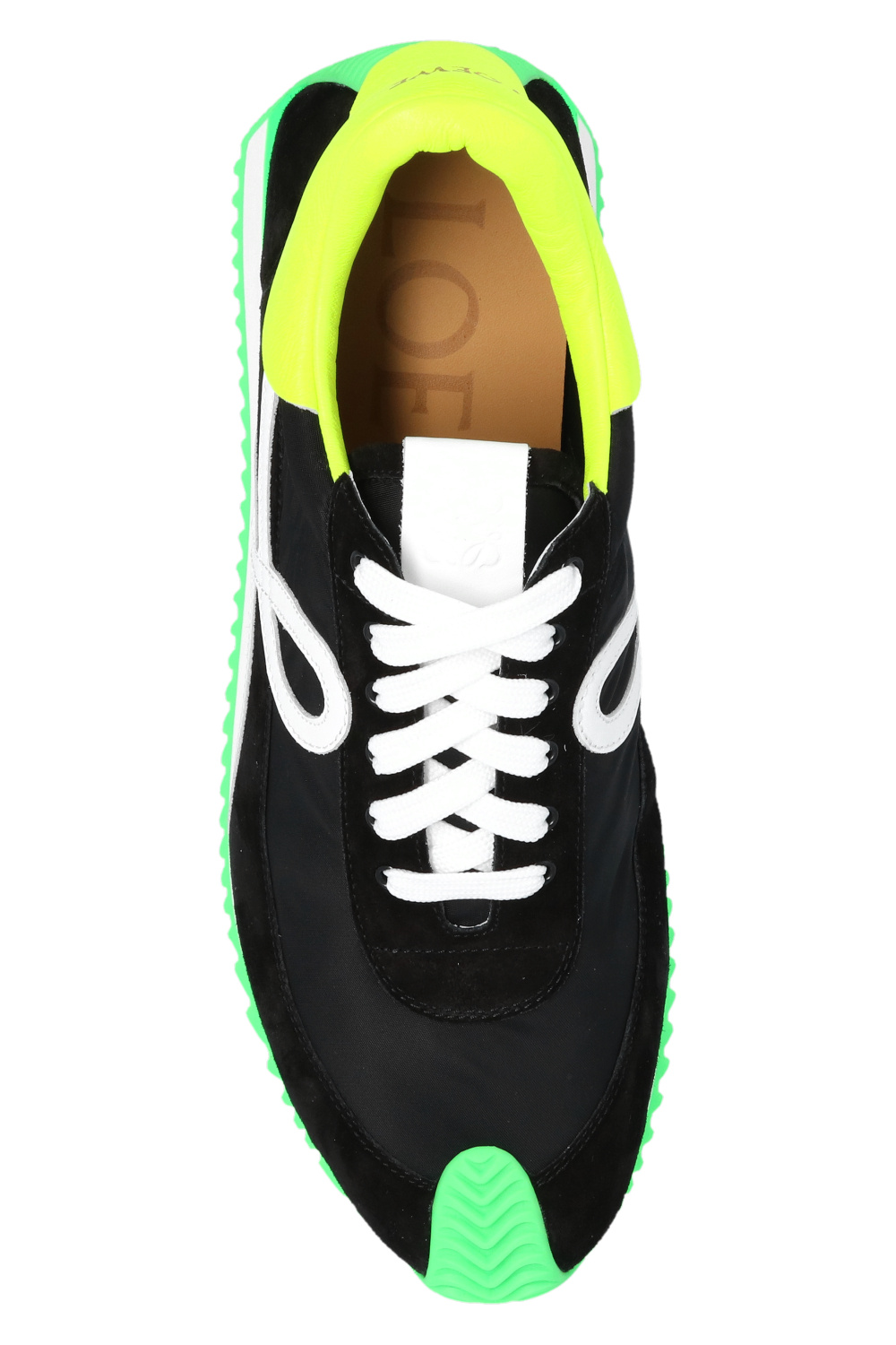 Lime green best sale chanel sneakers